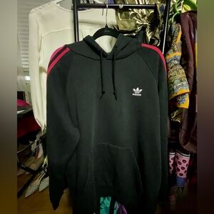 Adidas Rainbow Detail, Stripe Hoodie